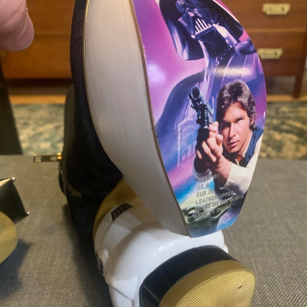 Star Wars. Irregular Choice Death Star boots. New. Never worn. - Picture 5 of 13
